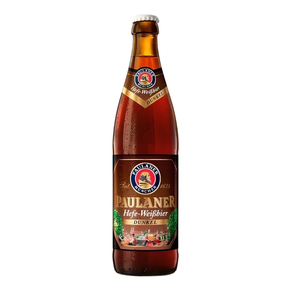 Cerveza Paulaner Weissbier Dunkel