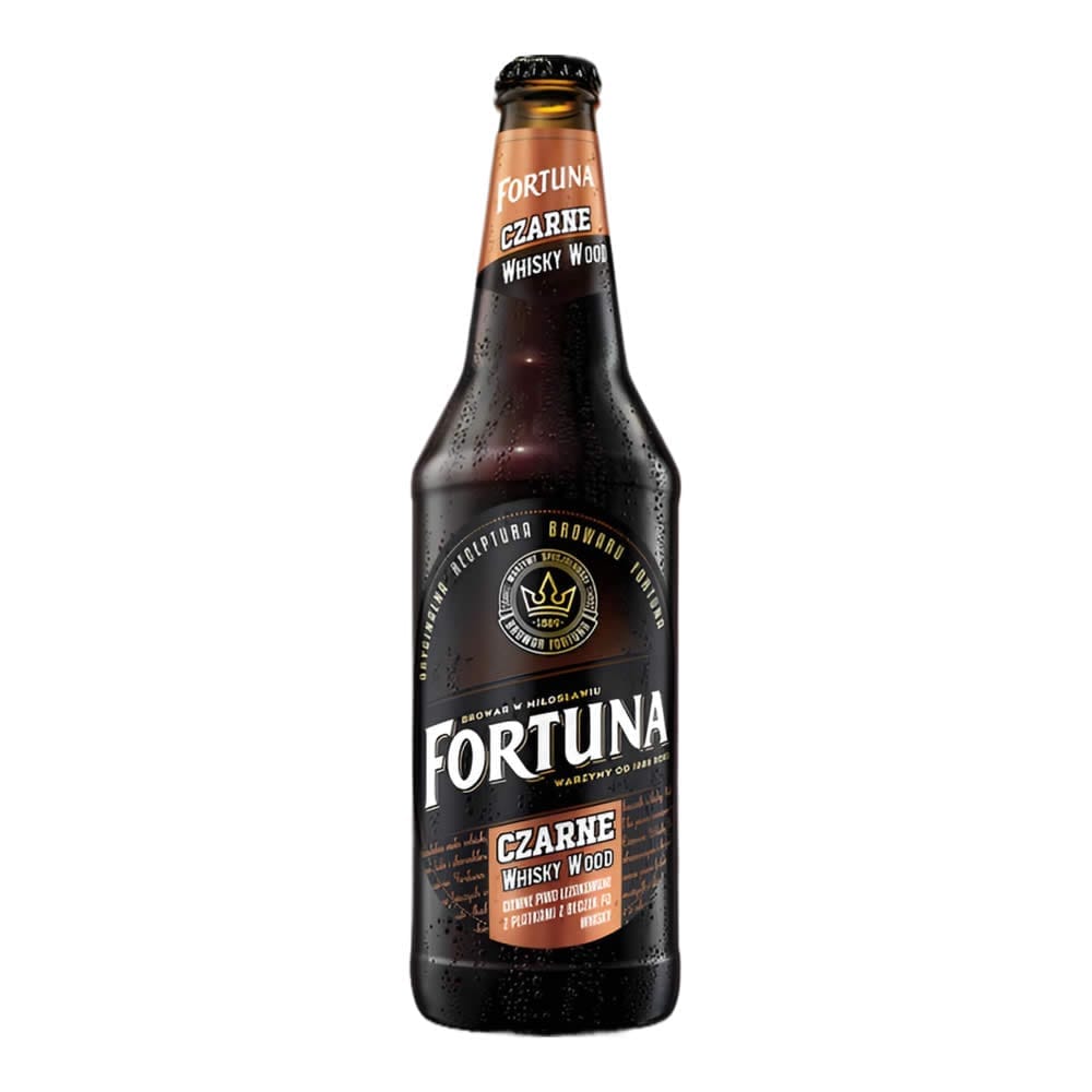Cerveza Fortuna Czarne Whisky Wood