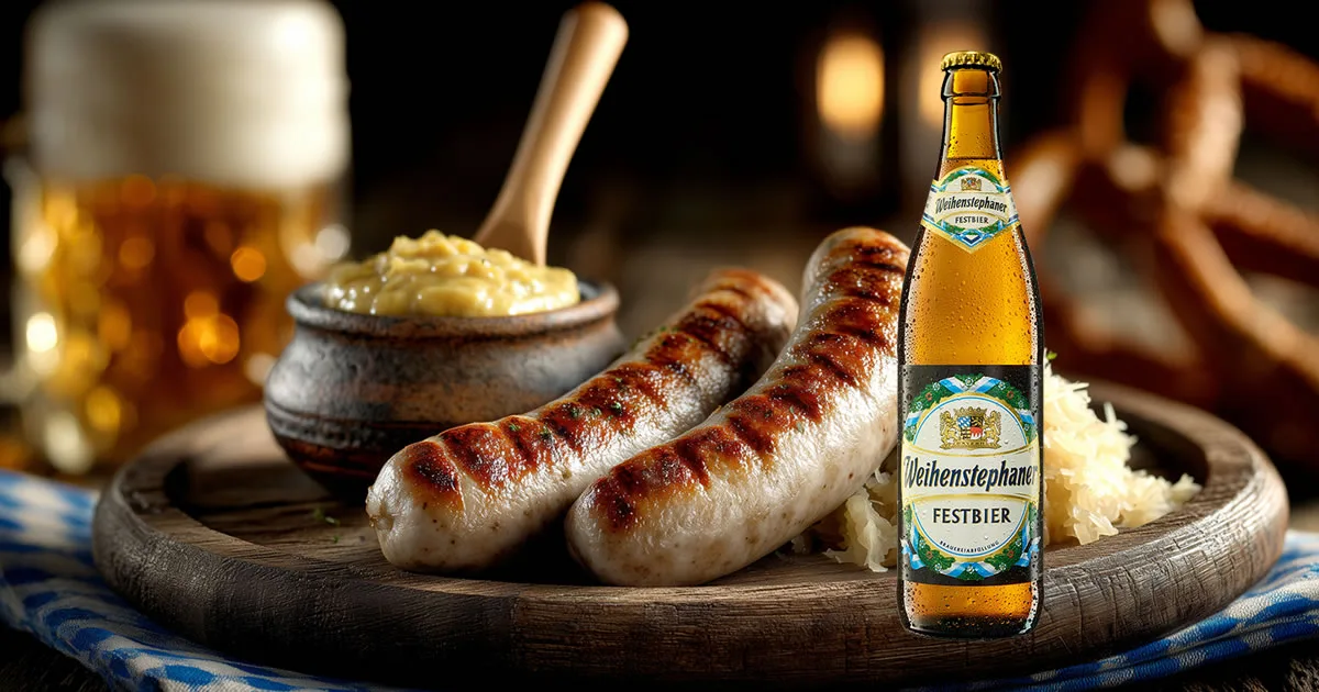 Weihenstephaner Festbier la esencia del Oktoberfest en tu mesa